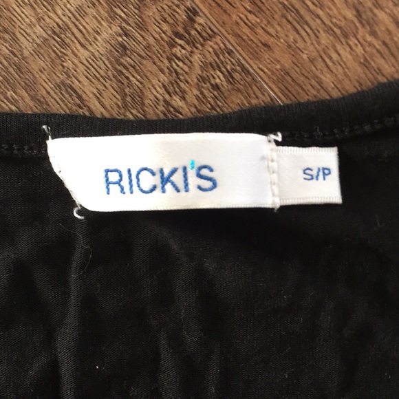 Black sequin top - Picture 3 of 4